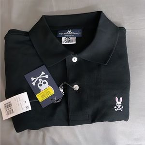 Psycho bunny black polo shirt